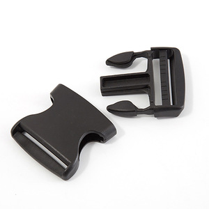 Plastic Buckle 25mm <b>Black</b> Adjustable Bag Accessory For <b>Backpack</b> <b>School</b> Bag Strap - Product Image 2