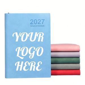 Cuaderno Personalizable con Agenda 2027, Libro de Registro de Eficiencia Laboral, Planificador para Gestión de Tareas Diarias y Mensuales, para Oficina, Escuela y Academia - Product Image 1