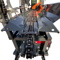 Processeur de bois hydraulique à essence 30T, coupe- et fendeuse de bois avec convoyeur à roulement moteur et garantie de 2 ans
