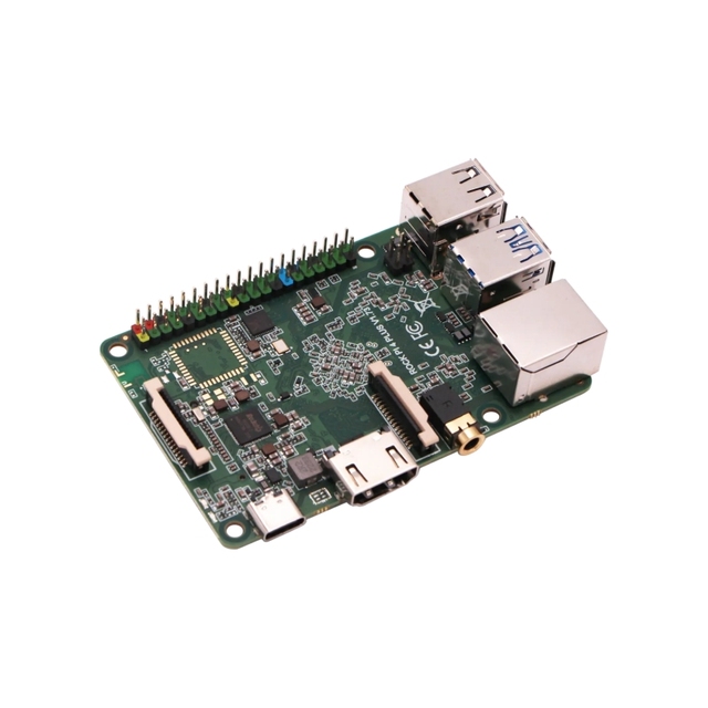 Radxa ROCK 4A+ Rockchip OP1 Single Board Computer 6-core CPU T8660MP4 GPU NPU Dual Display 4K Output M.2 M Key 2TB