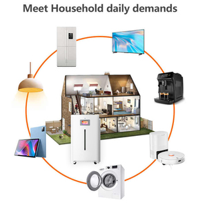 Alimentation de secours solaire domestique 48V 51.2V Lifepo4 300Ah Gel 10Kwh Batterie lithium-ion Réglage de l'alimentation Système solaire domestique - Product Image 4