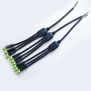 Connecteur de cordon d'alimentation cc étanche 3 4 2-en-1 12v24v mâle et femelle personnalisé pour le travail en plein air produit de qualité supérieure à lumière LED - Product Image 5