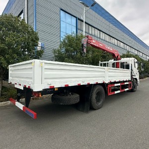 รถเครนติดรถบรรทุก Dongfeng 4X2 8 ตัน พร้อมบูมยืดหดได้ 6.3 ตัน 10 ตัน ราคาโรงงาน ขาย - Product Image 6