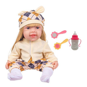 <span class=keywords><strong>Muñecas</strong></span> <span class=keywords><strong>para</strong></span> niños, juguetes <span class=keywords><strong>para</strong></span> <span class=keywords><strong>niñas</strong></span>, simulación de llanto, risa, muñeca Reborn de 14 pulgadas con espejo de Peine - Product Image 2