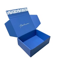 Boîtes d'emballage pour vêtements biodégradables écologiques haut de gamme personnalisées pour chaussettes, boîtes en papier avec pelliculage mat et logo