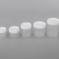 Contenedor desechable de plástico blanco para laboratorio, prueba médica de orina para Hospital, 30ML, 60ML, 120ML