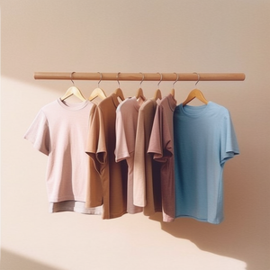 Holesale-Camiseta de manga corta de seda de hielo para hombre, Camisa ajustada informal transpirable con cuello redondo y Media manga - Product Image 6