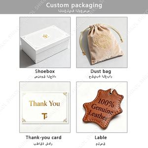 SHIKOL özel arapça sandalet kahverengi egzotik erkekler slaytlar el yapımı arap terlik İtalyan en kaliteli gerçek deri erkekler arapça sandalet - Product Image 2