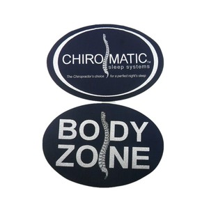 Tùy Chỉnh Vải Nệm Nhãn-Cho-Nệm Sản Xuất Sắt Trên Giường Nhãn Tùy Chỉnh Giấy Ủng Hộ Dệt Nệm Nhãn - Product Image 5