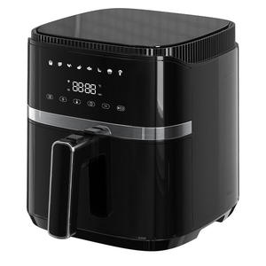 Freidora de Aire Doble con Pantalla LED Táctil Transparente, 1700W, Acero Inoxidable, Control Digital Visible, Sin Aceite, 6L - Product Image 3