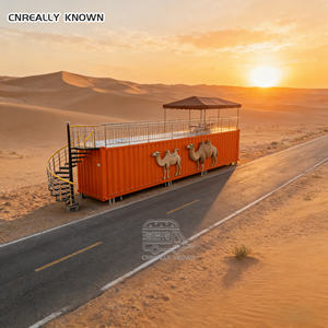 Stand polyvalent de conception personnalisée de luxe avec cuisine, conteneur, barbecue, restaurant, bar - Product Image 5