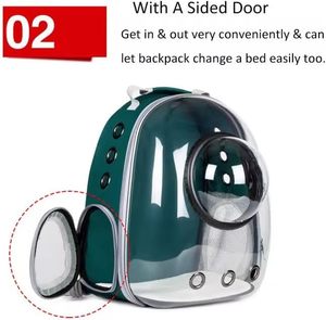 Cat Backpack Designer Luxury Dog Travel Bag Space Capsule Bubble Transparent Portable <b>Pet</b> <b>Carrier</b> - Product Image 4
