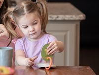 Jeu de chasse au trésor en intérieur pour enfants, jeu éducatif interactif pour développer la cognition, l'observation et la parole des tout-petits