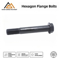 SWS--4341 Baut Flens Heksagonal Beton untuk Truk Berat dan Kendaraan Berat, Berlapis Seng Galvanis, Kelas 10.9 M16x1.5x300mm