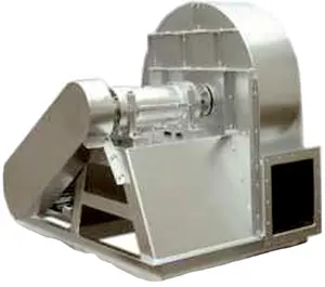 Ventilador centrífugo duradero y práctico resistente a la corrosión de alta potencia eólica de funcionamiento suave
