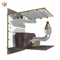Tube en laine de roche flexible industrielle avec feuille métallique pour plomberie complexe, résistant aux hautes températures, longueur personnalisable, isolation thermique