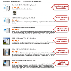 Wholesale 30kWh 46kWh 50kWh LiFePo4 <b>Battery</b> 50kwh Lithium <b>Battery</b> 48V 51.2V 600Ah 900Ah 1000Ah Home Energy Storage <b>Battery</b> - Product Image 6