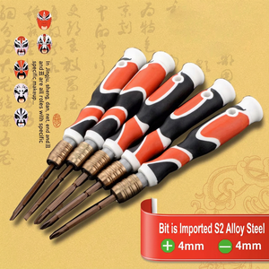S2 <b>Screwdriver</b> <b>Set</b> 4mm <b>Phillips</b> Magnetic Anti-Slip Handle For Home Diy Use - Product Image 5