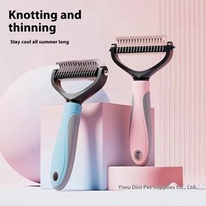 Pettine di plastica automatica <span class=keywords><strong>per</strong></span> cani e gatti forniture <span class=keywords><strong>per</strong></span> animali domestici <span class=keywords><strong>spazzola</strong></span> <span class=keywords><strong>per</strong></span> toelettatura e pulizia uscite - Product Image 5