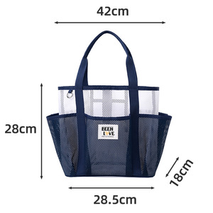 Neceser de natación, bolsa de natación de malla portátil, bolsa de malla seca para piscina, baño, natación, Playa - Product Image 2