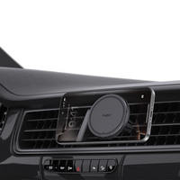 Support magnétique universel pour téléphone portable, rotation à 360°, support de téléphone portable pour tableau de bord, support magnétique pour téléphone portable pour grille d'aération de voiture