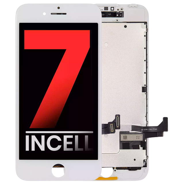 Mobile Phone 7 Display Touch Screen for iPhone 7 LCD Screen Digitizer Assembly With Steel Plate Replacement