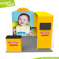 Derniers modèles 2026 – Stands portables personnalisés 10x10 pieds pour salons professionnels, publicité, impression par sublimation, stands en tissu extensible