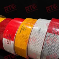 Autocollant réfléchissant haute intensité ECE 104R, ruban réfléchissant de sécurité, ruban réfléchissant DOT-C2 pour camions lourds
