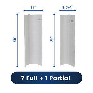 공장 가격 1 개 DE 그리드 수영장 필터 세트 교체 플리츠 PFS3672 필버 FC-9560 유니셀 FS-2006 - Product Image 2