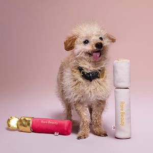 Jouet à mâcher pour chien en peluche sonore BB, rouge à lèvres <span class=keywords><strong>Rare</strong></span> Beauty, durable, écologique, fournitures pour animaux de compagnie transfrontalières - Product Image 2