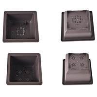 Pots à bonsaï rectangulaires de tailles multiples Pot de fleurs en plastique Pot de fleurs pour succulentes Pot de fleurs