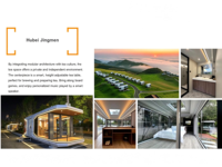 Rumah Kabin Prefab Modern Bergaya Apple, Kabin Portabel Pemasangan Cepat untuk Kedai Kopi Toko Pop-up