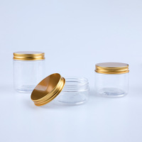 4oz 6oz 8oz Pot vide en plastique de haute qualité Boîtes de rangement de qualité alimentaire pour bonbons, noix, etc.