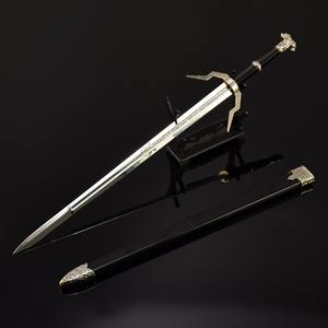 Mini jouets épée en alliage de zinc le sorceleur <span class=keywords><strong>Geralt</strong></span> de Rivia épée en acier 30cm 132g - Product Image 4