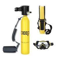 Mini-bouteille de plongée sous-marine de 0,5 L pour oxygène