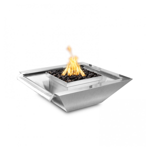 Corten Steel Pool Water <b>Fire</b> Bowl Steel <b>Fire</b> and Water Bowls <b>Fire</b> <b>Pit</b> and Waterfall for Pool - Product Image 4