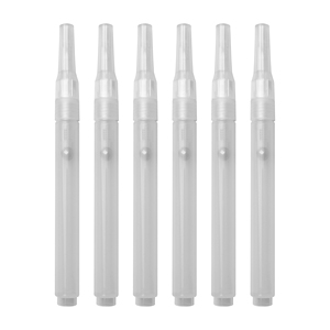 Punta de cepillo suave, barril transparente, fabricante de pintura vacía, piezas de pluma para recarga de tinta, marcador vacío de grafiti recargable - Product Image 6