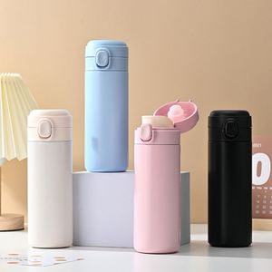 Oferta Especial: Taza de Viaje Ecológica de Doble Pared de Acero Inoxidable 304, Botella de Agua Portátil de Bolsillo con Tapa Abatible, Mantiene la Temperatura de 6 a 12 Horas - Product Image 3