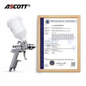 <span class=keywords><strong>Pistolet</strong></span> à <span class=keywords><strong>peinture</strong></span> pneumatique ASCOTT H827 600cc à alimentation par gravité pour la sellerie, les meubles, la <span class=keywords><strong>carrosserie</strong></span> de voiture, <span class=keywords><strong>pistolet</strong></span> à <span class=keywords><strong>peinture</strong></span> LVLP en aluminium - Product Image 5