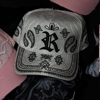 Casquette de baseball ajustable brodée personnalisée, style streetwear, 6 panneaux, tendance, best-seller du commerce extérieur mexicain 2026