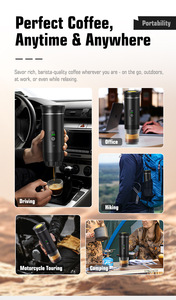 <span class=keywords><strong>Cafetera</strong></span> Portátil de Cápsulas de Espresso de un Solo Clic, Pequeña, Eléctrica, Recargable, <span class=keywords><strong>Individual</strong></span>, de Mano, para Viajes - Product Image 6
