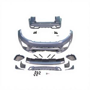 RR Evoqe Kits de carrocería para Range <span class=keywords><strong>Evoque</strong></span> a <span class=keywords><strong>SVR</strong></span> Style con parachoques delantero Parachoques trasero 2011-2015 Año de actualización de coche Bodykit PP Juego completo - Product Image 1
