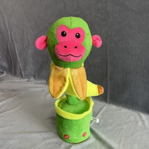 Juguetes de peluche transfronterizos extranjeros <span class=keywords><strong>Shan</strong></span> Hai Jing aprendiendo a hablar cantando y bailando juguetes interactivos eléctricos brillantes - Product Image 5