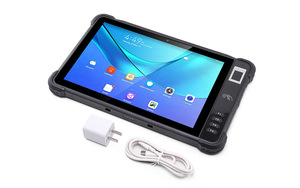 Tablette robuste Android 10 pouces IP67 4G LTE NFC RFID avec lecteur de codes-barres, portable, pour la construction industrielle - Product Image 4