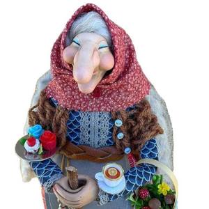 Muñeca <span class=keywords><strong>de</strong></span> Bruja <span class=keywords><strong>de</strong></span> Cocina Bordada a Mano, Lindas Figuras <span class=keywords><strong>de</strong></span> Bruja <span class=keywords><strong>de</strong></span> Halloween <span class=keywords><strong>de</strong></span> Dibujos Animados para Decoración del Hogar, Juguetes <span class=keywords><strong>de</strong></span> Peluche con Escoba - Product Image 2