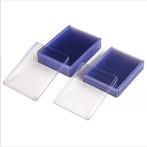 Protezioni Top Loader in PVC 3x4 Ultra Trasparenti per Carte Sportive, 35pt - Product Image 2