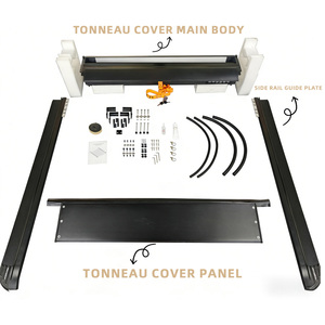 Cubierta retráctil de perfil bajo para caja de camioneta Toyota Tundra 2024-2025, <span class=keywords><strong>precio</strong></span> de fábrica, para modelos de 5.5 y 6.5 pies - Product Image 5