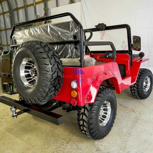 Hybrid Mini Jeep-Style Outdoor Street Vending Vehicle with Customized Color and Q235B Steel <b>Frame</b> - Product Image 4