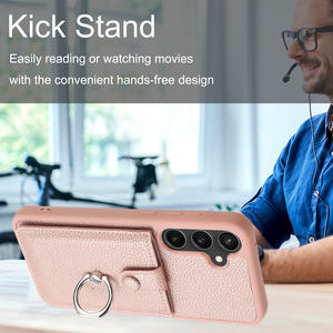 Coque de Téléphone en Cuir PU à Rabat Portefeuille avec Fentes pour Cartes pour <span class=keywords><strong>Samsung</strong></span> A13 A14 A24 <span class=keywords><strong>A34</strong></span> A54 et <span class=keywords><strong>Samsung</strong></span> A15 A25 A35 A55 - Product Image 4