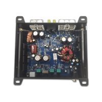 Amplificateur de subwoofer actif pour voiture Mono RMS 500W 2 ohms Bass Amp Peak 1000W 1 ohm Class D Car Amplifier Monoblock